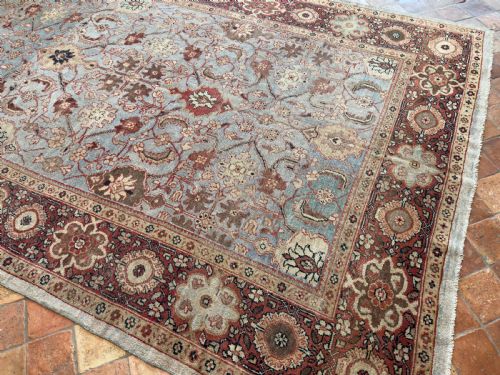 ANTIQUE MAHAL CARPET - ADDITIONAL PHOTO 5