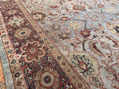 ANTIQUE MAHAL CARPET - ADDITIONAL PHOTO 6