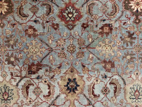 ANTIQUE MAHAL CARPET - ADDITIONAL PHOTO 7