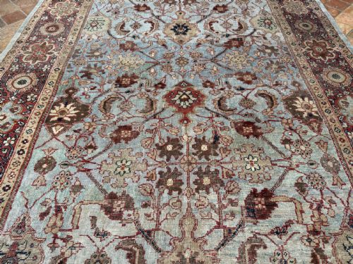 ANTIQUE MAHAL CARPET - ADDITIONAL PHOTO 9