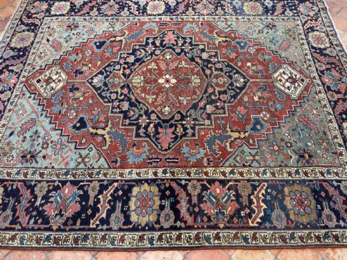 ANTIQUE HERIZ CARPET - ADDITIONAL PHOTO 1