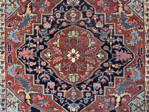 ANTIQUE HERIZ CARPET - ADDITIONAL PHOTO 6