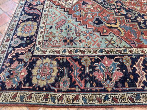 ANTIQUE HERIZ CARPET - ADDITIONAL PHOTO 9