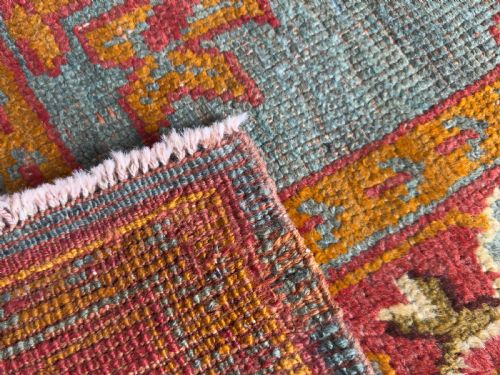 ANTIQUE USHAK RUG - ADDITIONAL PHOTO 6