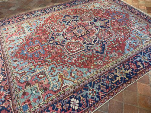 ANTIQUE HERIZ CARPET - ADDITIONAL PHOTO 6