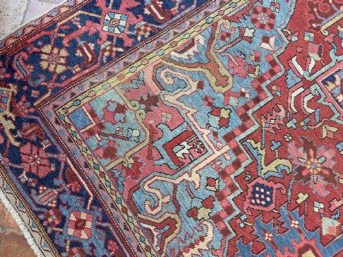 ANTIQUE HERIZ CARPET - ADDITIONAL PHOTO 9