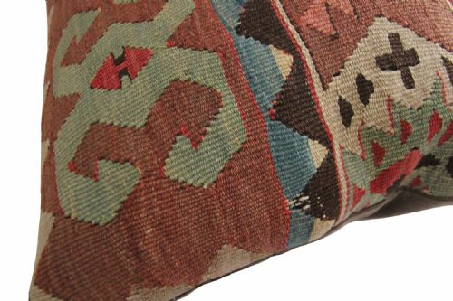 ANTIQUE KILIM CUSHION - ADDITIONAL PHOTO 3