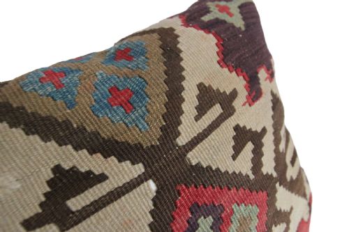 ANTIQUE KILIM CUSHION - ADDITIONAL PHOTO 1