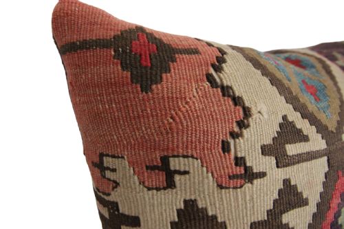 ANTIQUE KILIM CUSHION - ADDITIONAL PHOTO 2