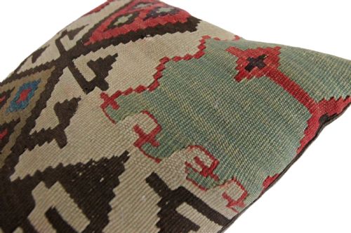 ANTIQUE KILIM CUSHION - ADDITIONAL PHOTO 1