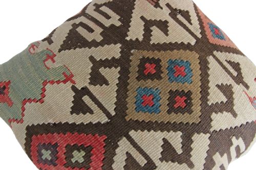 ANTIQUE KILIM CUSHION - ADDITIONAL PHOTO 1