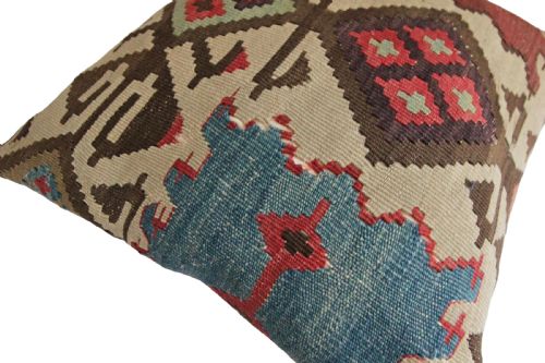 ANTIQUE KILIM CUSHION - ADDITIONAL PHOTO 1