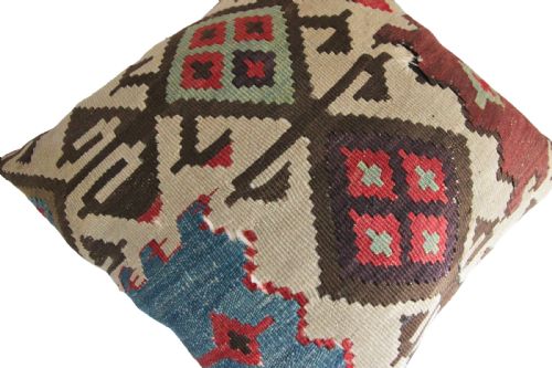 ANTIQUE KILIM CUSHION - ADDITIONAL PHOTO 2