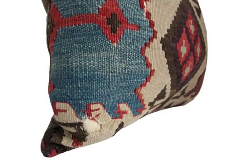 ANTIQUE KILIM CUSHION - ADDITIONAL PHOTO 3