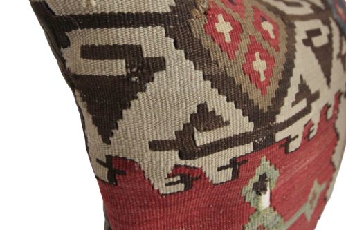 ANTIQUE KILIM CUSHION - ADDITIONAL PHOTO 1