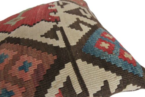 ANTIQUE KILIM CUSHION - ADDITIONAL PHOTO 3