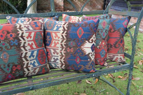 ANTIQUE KILIM CUSHION - ADDITIONAL PHOTO 8