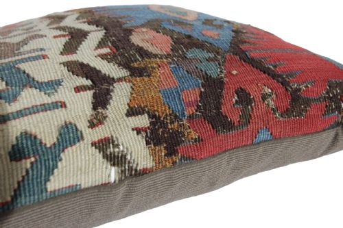 ANTIQUE KILIM CUSHION - ADDITIONAL PHOTO 3