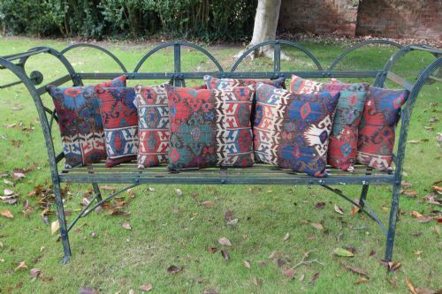 ANTIQUE KILIM CUSHION - ADDITIONAL PHOTO 5