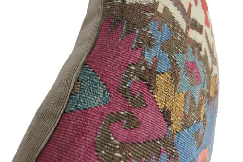 ANTIQUE KILIM CUSHION - ADDITIONAL PHOTO 3