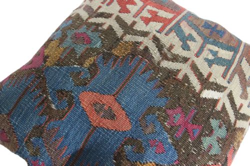 ANTIQUE KILIM CUSHION - ADDITIONAL PHOTO 5