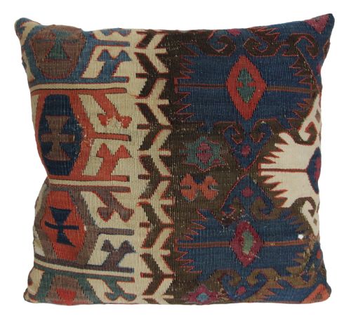 antique kilim cushion - CATEGORY: ANTIQUE MISCELLANEOUS - DATED 1870