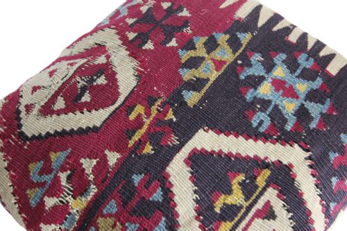 ANTIQUE KILIM CUSHION - ADDITIONAL PHOTO 4
