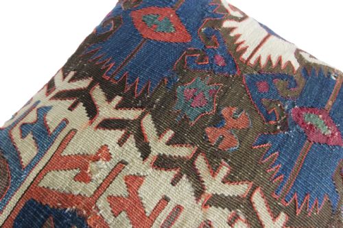 ANTIQUE KILIM CUSHION - ADDITIONAL PHOTO 6