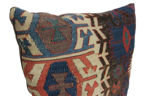 ANTIQUE KILIM CUSHION - ADDITIONAL PHOTO 7