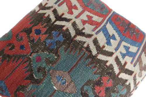 ANTIQUE KILIM CUSHION - ADDITIONAL PHOTO 5