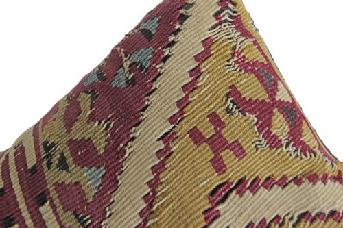 ANTIQUE KILIM CUSHION - ADDITIONAL PHOTO 4