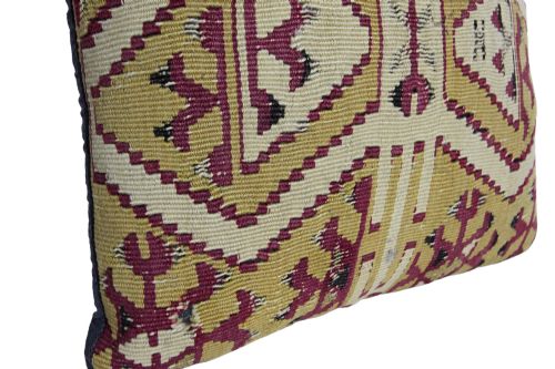 ANTIQUE KILIM CUSHION - ADDITIONAL PHOTO 5