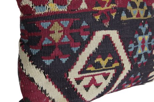 ANTIQUE KILIM CUSHION - ADDITIONAL PHOTO 4