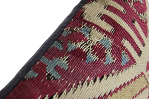 ANTIQUE KILIM CUSHION - ADDITIONAL PHOTO 1