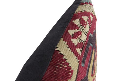 ANTIQUE KILIM CUSHION - ADDITIONAL PHOTO 3