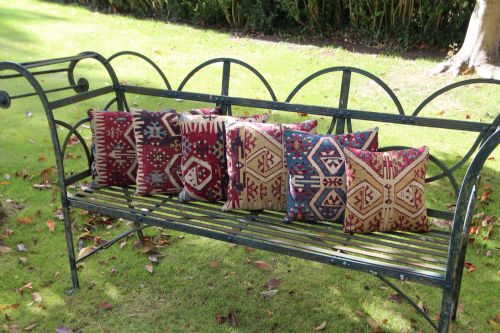 ANTIQUE KILIM CUSHION - ADDITIONAL PHOTO 8