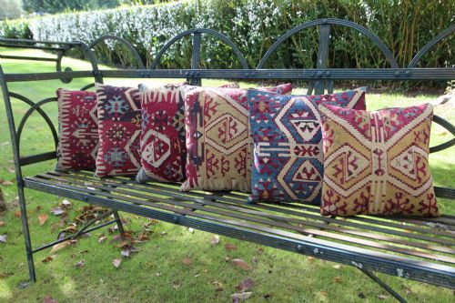 ANTIQUE KILIM CUSHION - ADDITIONAL PHOTO 6