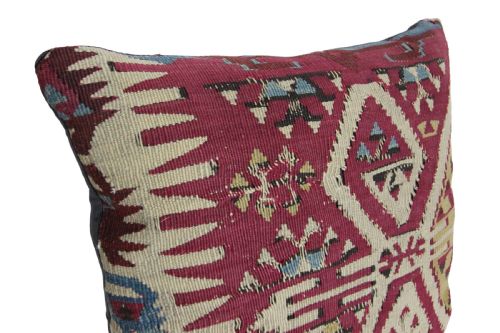ANTIQUE KILIM CUSHION - ADDITIONAL PHOTO 6