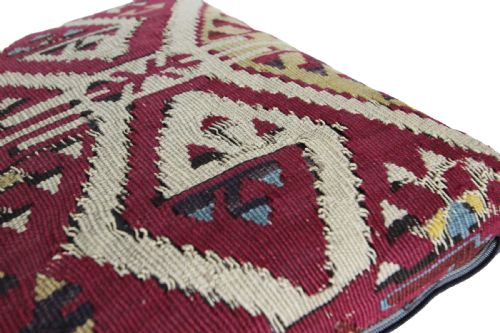 ANTIQUE KILIM CUSHION - ADDITIONAL PHOTO 8