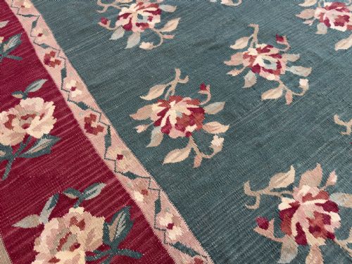 ANTIQUE BESSARABIAN KILIM - ADDITIONAL PHOTO 2