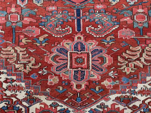 ANTIQUE HERIZ CARPET - ADDITIONAL PHOTO 7