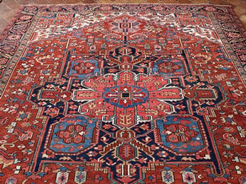 ANTIQUE HERIZ CARPET - ADDITIONAL PHOTO 8