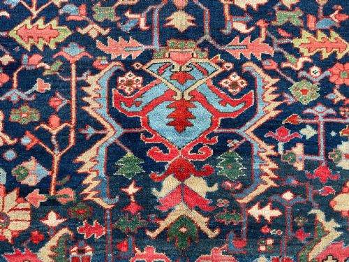 ANTIQUE HERIZ CARPET - ADDITIONAL PHOTO 2
