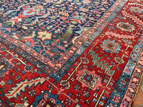 ANTIQUE HERIZ CARPET - ADDITIONAL PHOTO 4