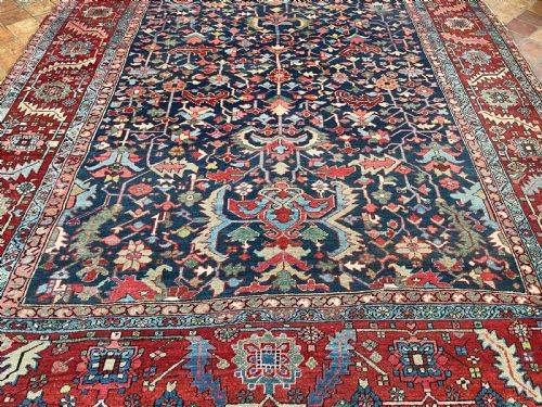 ANTIQUE HERIZ CARPET - ADDITIONAL PHOTO 8