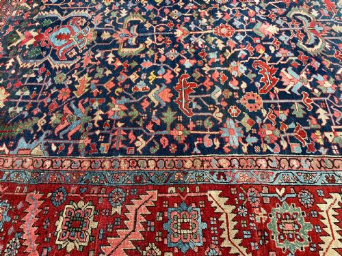 ANTIQUE HERIZ CARPET - ADDITIONAL PHOTO 9
