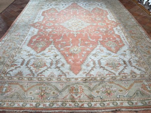 ANTIQUE USHAK CARPET - ADDITIONAL PHOTO 12
