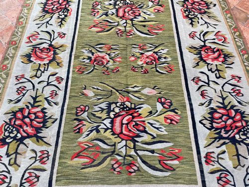 ANTIQUE BESSARABIAN KILIM - ADDITIONAL PHOTO 7