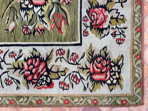 ANTIQUE BESSARABIAN KILIM - ADDITIONAL PHOTO 8