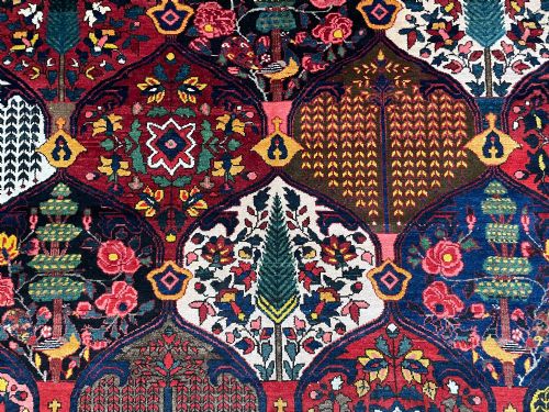 ANTIQUE BAKTIARI CARPET - ADDITIONAL PHOTO 12